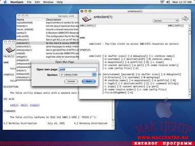 ManOpen 2.5.1  Mac OS X - , 