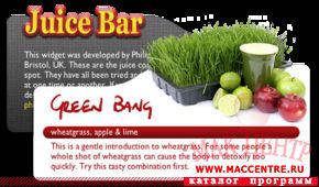 Juice Bar 1.0 WDG  Mac OS X - , 